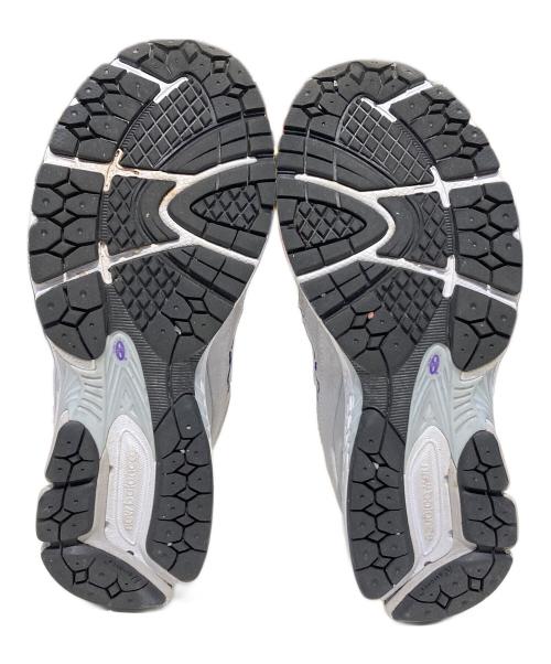 NEW BALANCE（ニューバランス）NEW BALANCE (ニューバランス) BEAUTY&YOUTH (ビューティーアンドユース) スニーカー ホワイト×ライトグレー サイズ:27の古着・服飾アイテム