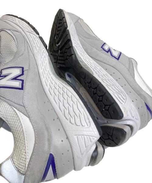 NEW BALANCE（ニューバランス）NEW BALANCE (ニューバランス) BEAUTY&YOUTH (ビューティーアンドユース) スニーカー ホワイト×ライトグレー サイズ:27の古着・服飾アイテム