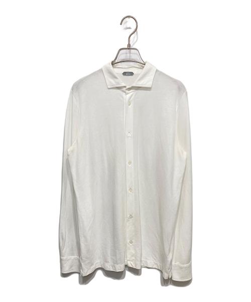 Zanone（ザノーネ）Zanone (ザノーネ) アイスコットンシャツ ホワイト サイズ:48の古着・服飾アイテム