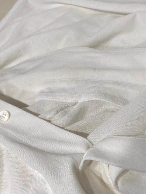 Zanone（ザノーネ）Zanone (ザノーネ) アイスコットンシャツ ホワイト サイズ:48の古着・服飾アイテム