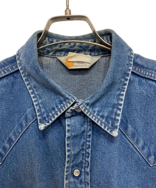 CarHartt（カーハート）CarHartt (カーハート) デニムシャツ インディゴ サイズ:-の古着・服飾アイテム