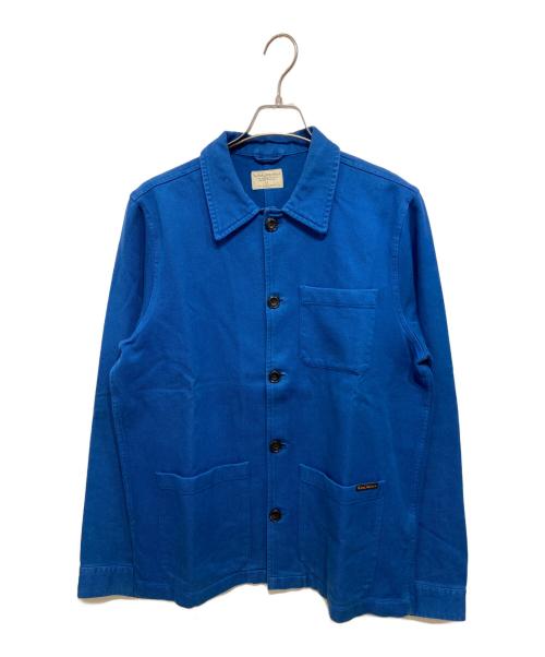 NUDIE JEANS（ヌーディー・ジーンズ）NUDIE JEANS (ヌーディー・ジーンズ) ワークジャケット ブルー サイズ:Mの古着・服飾アイテム