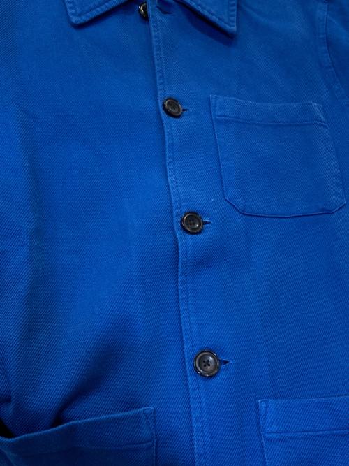 NUDIE JEANS（ヌーディー・ジーンズ）NUDIE JEANS (ヌーディー・ジーンズ) ワークジャケット ブルー サイズ:Mの古着・服飾アイテム