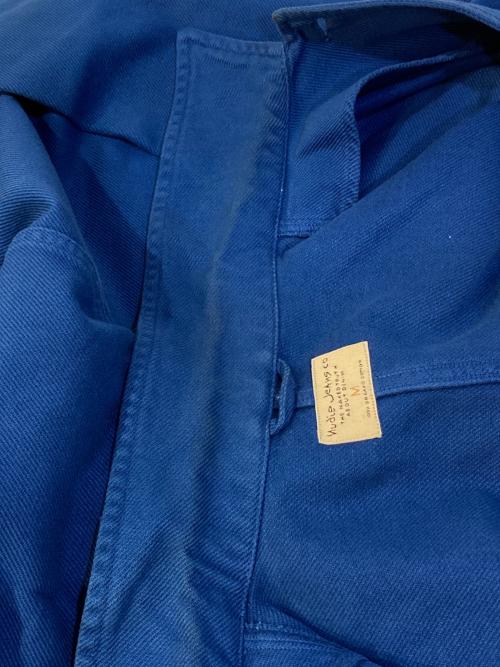 NUDIE JEANS（ヌーディー・ジーンズ）NUDIE JEANS (ヌーディー・ジーンズ) ワークジャケット ブルー サイズ:Mの古着・服飾アイテム