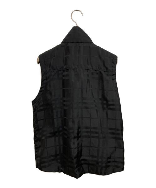BURBERRY BLACK LABEL（バーバリーブラックレーベル）BURBERRY BLACK LABEL (バーバリーブラックレーベル) 中綿ベスト ブラック サイズ:Mの古着・服飾アイテム