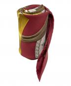 HERMESエルメス）の古着「ETRIERS-カレ90」｜エンジ×イエロー