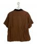 WACKO MARIA (ワコマリア) TWO-TONE 50`s SHIRTS ブラック×ブラウン サイズ:M：20000円