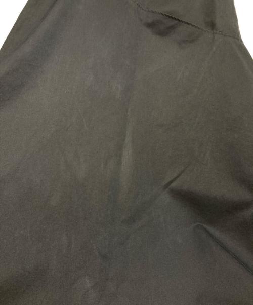 JIL SANDER（ジルサンダー）JIL SANDER (ジルサンダー) コットンシルクフレアスカート ネイビー サイズ:34の古着・服飾アイテム