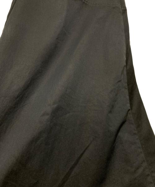 JIL SANDER（ジルサンダー）JIL SANDER (ジルサンダー) コットンシルクフレアスカート ネイビー サイズ:34の古着・服飾アイテム