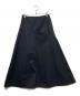 JIL SANDER（ジルサンダー）の古着「コットンシルクフレアスカート」｜ネイビー
