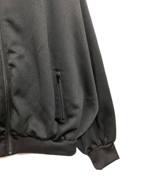 crinkle crinkle crinkle（クリンクル クリンクル クリンクル）crinkle crinkle crinkle (クリンクル クリンクル クリンクル) frill collar track jacket フリルカラートラックジャケット ブラック サイズ:Ｆの古着・服飾アイテム