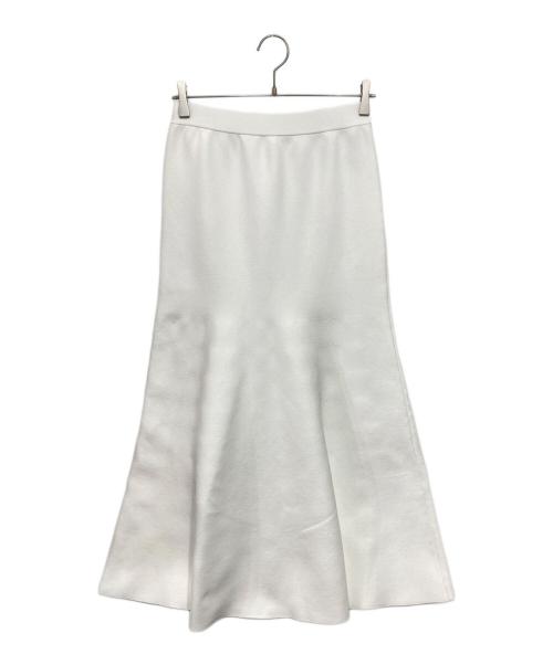 MUSE de Deuxieme Classe（ミューズ ドゥーズィエム クラス）MUSE de Deuxieme Classe (ミューズ ドゥーズィエム クラス) SMOOTH FRARE スカート ホワイト サイズ:36の古着・服飾アイテム