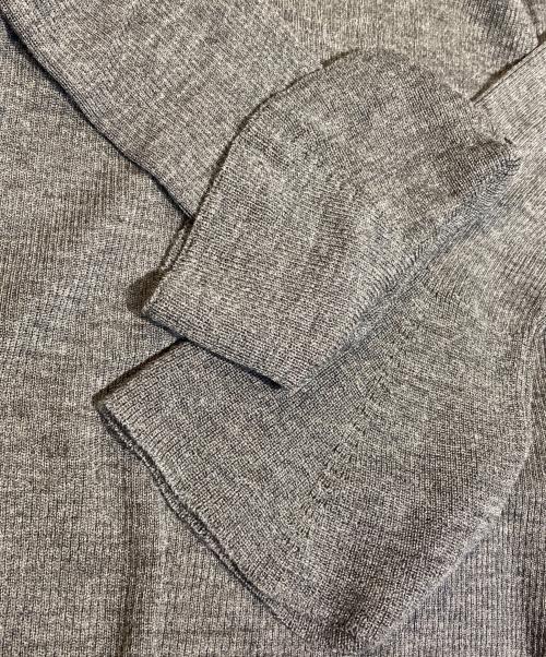 Spick and Span（スピック＆スパン）Spick and Span (スピックアンドスパン) フレアスリーブ18Gリブプルオーバー グレー サイズ:FREEの古着・服飾アイテム