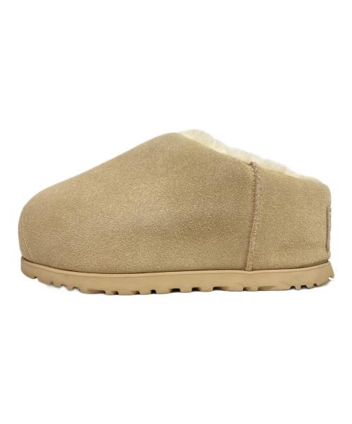 UGG（アグ）UGG (アグ) Pumped スリッポン ベージュ サイズ:24の古着・服飾アイテム