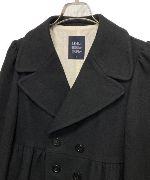 LIMI feu（リミフゥ）LIMI feu (リミフゥ) Pコート ブラック サイズ:Sの古着・服飾アイテム