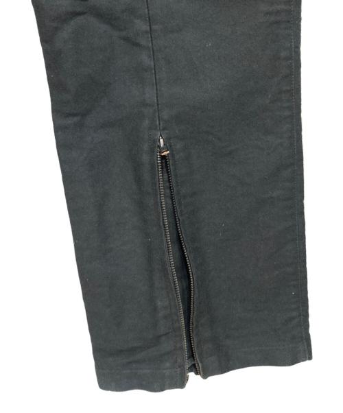 GR10K（ジーアールテンケー）GR10K (ジーアールテンケー) 変形デニムパンツ ブラック サイズ:46の古着・服飾アイテム