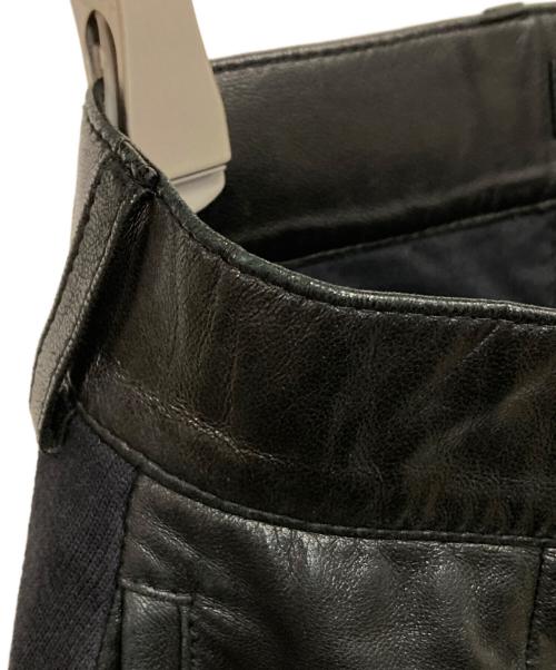 GIVENCHY（ジバンシィ）GIVENCHY (ジバンシィ) ラムレザーハーフパンツ ブラック サイズ:XSの古着・服飾アイテム