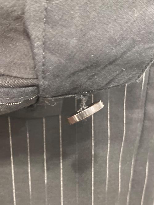 ERNEST W.BAKER（アーネストダブルベーカー）ERNEST W.BAKER (アーネストダブルベーカー) ハーフスラックスパンツ ブラック サイズ:46の古着・服飾アイテム