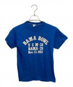 RUSSELL ATHLETICラッセルアスレチック）の古着「プリントTシャツ」｜ブルー