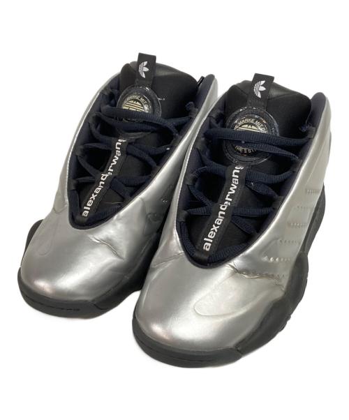 adidas（アディダス）adidas (アディダス) ALEXANDER WANG (アレキサンダー・ワン) AW FUTURESHELL シルバー サイズ:23.0の古着・服飾アイテム