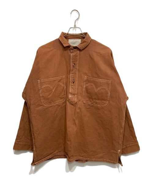 LEVI'S VINTAGE CLOTHING（リーバイス ビンテージ クロージング）LEVI'S VINTAGE CLOTHING (リーバイス ビンテージ クロージング) LVC 1870s DUCK CLOSED-FRONT JUMPER ブラウン サイズ:44の古着・服飾アイテム