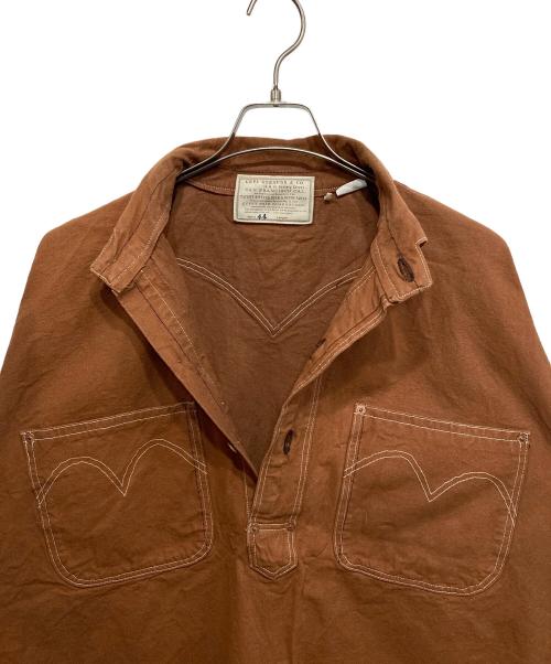LEVI'S VINTAGE CLOTHING（リーバイス ビンテージ クロージング）LEVI'S VINTAGE CLOTHING (リーバイス ビンテージ クロージング) LVC 1870s DUCK CLOSED-FRONT JUMPER ブラウン サイズ:44の古着・服飾アイテム