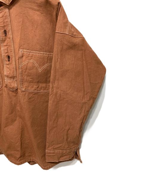 LEVI'S VINTAGE CLOTHING（リーバイス ビンテージ クロージング）LEVI'S VINTAGE CLOTHING (リーバイス ビンテージ クロージング) LVC 1870s DUCK CLOSED-FRONT JUMPER ブラウン サイズ:44の古着・服飾アイテム