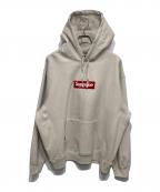 SUPREMEシュプリーム）の古着「21AW Box Logo Hooded Sweatshirt」｜ベージュ