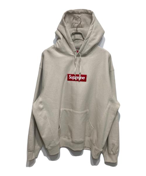 SUPREME（シュプリーム）SUPREME (シュプリーム) 21AW Box Logo Hooded Sweatshirt ベージュ サイズ:XLの古着・服飾アイテム
