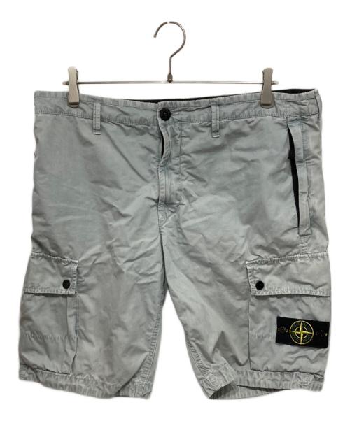 STONE ISLAND（ストーンアイランド）STONE ISLAND (ストーンアイランド) バミューダカーゴハーフパンツ グレー サイズ:W36の古着・服飾アイテム
