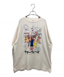 SAINT MICHAEL（セントマイケル）の古着「サマーウォーズ－プリントTEE」｜ホワイト