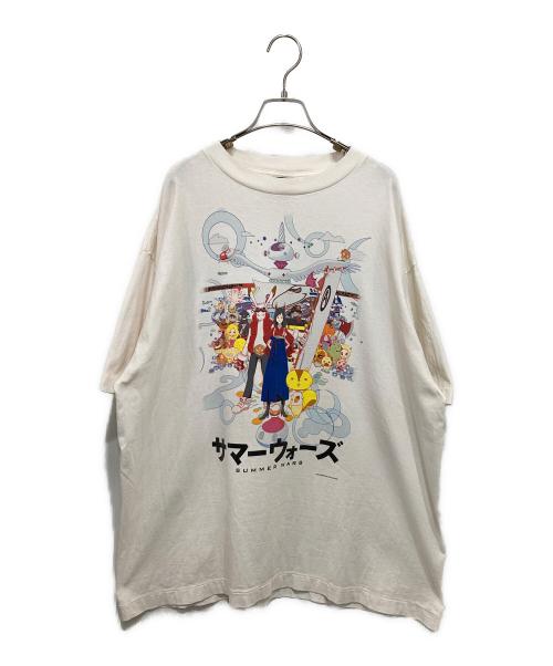 SAINT MICHAEL（セントマイケル）SAINT MICHAEL (セントマイケル) サマーウォーズ－プリントTEE ホワイト サイズ:XLの古着・服飾アイテム