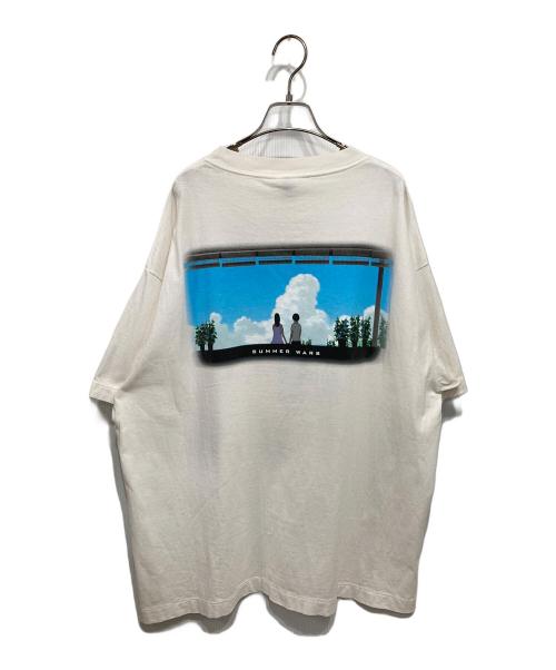 SAINT MICHAEL（セントマイケル）SAINT MICHAEL (セントマイケル) サマーウォーズ－プリントTEE ホワイト サイズ:XLの古着・服飾アイテム
