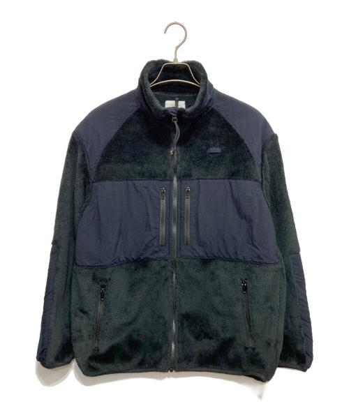 DAN（ダン）DAN (ダン) TRANSPORT Level3 Fleece Jacket ネイビー×ブラック サイズ:MEDIUMの古着・服飾アイテム