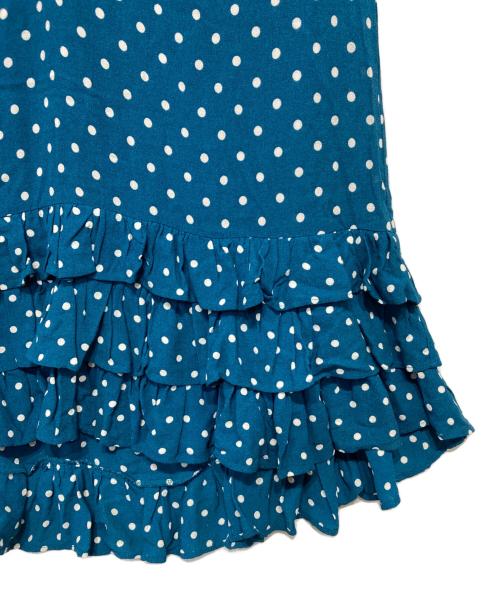 ZIMMERMANN（ジマーマン）ZIMMERMANN (ジマーマン) ドットミニワンピース グリーンの古着・服飾アイテム