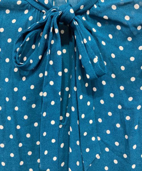 ZIMMERMANN（ジマーマン）ZIMMERMANN (ジマーマン) ドットミニワンピース グリーンの古着・服飾アイテム