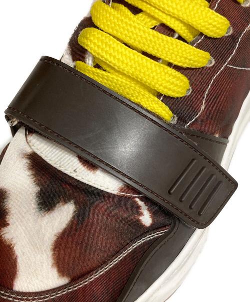 BURBERRY（バーバリー）BURBERRY (バーバリー) RAMSEY LOW TOP SNEAKERS ブラウン×ホワイト サイズ:38の古着・服飾アイテム