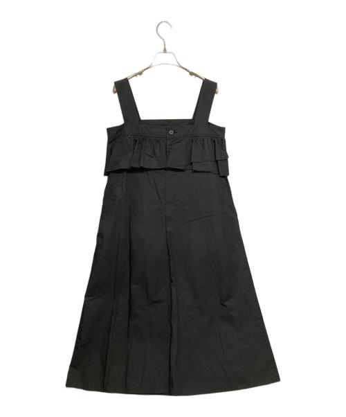 Curensology（カレンソロジー）Curensology (カレンソロジー) フロントフリルワンピース ブラック サイズ:Fの古着・服飾アイテム