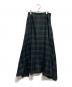 MADISON BLUE (マディソンブルー) タータンチェックフレアスカート ネイビー×オリーブ サイズ:02：12000円