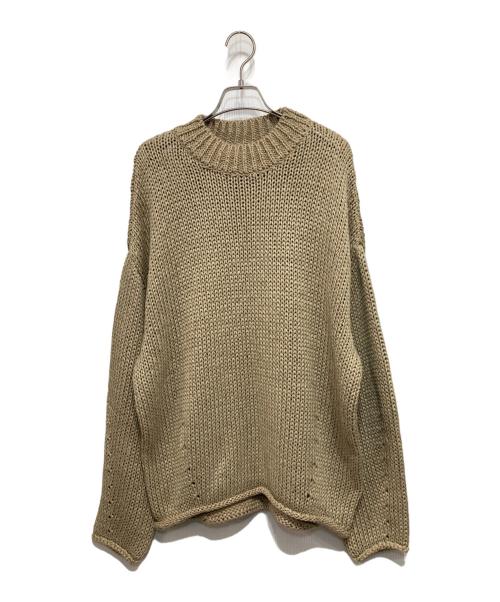 TODAYFUL（トゥデイフル）TODAYFUL (トゥデイフル) Cottonlinen Over Knit ベージュ サイズ:-の古着・服飾アイテム