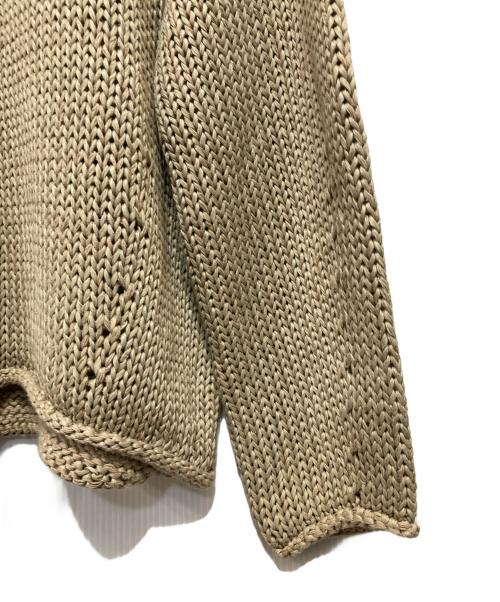 TODAYFUL（トゥデイフル）TODAYFUL (トゥデイフル) Cottonlinen Over Knit ベージュ サイズ:-の古着・服飾アイテム