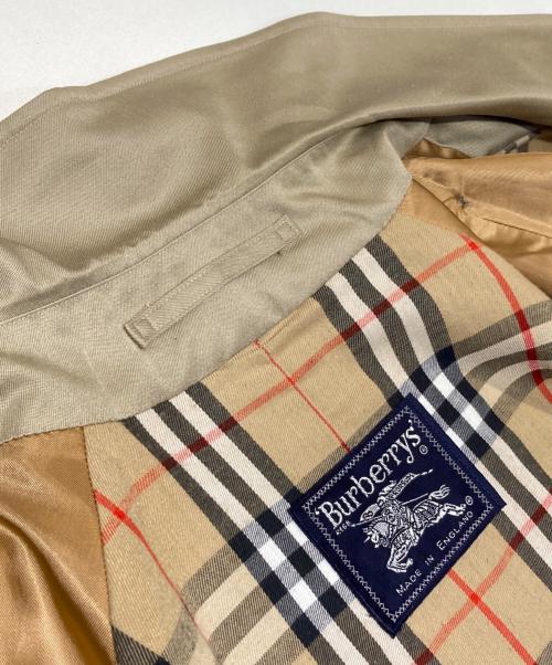 Burberry's（バーバリー）Burberry's (バーバリーズ) 裏ノバステンカラーコート ベージュ サイズ:-の古着・服飾アイテム