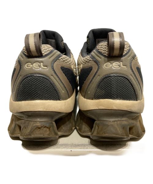 asics（アシックス）asics (アシックス) GEL-QUANTUM KINETIC グレー×ベージュ サイズ:28cmの古着・服飾アイテム