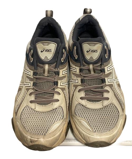asics（アシックス）asics (アシックス) GEL-QUANTUM KINETIC グレー×ベージュ サイズ:28cmの古着・服飾アイテム
