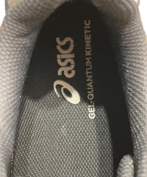 asics（アシックス）asics (アシックス) GEL-QUANTUM KINETIC グレー×ベージュ サイズ:28cmの古着・服飾アイテム