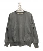 AURALEEオーラリー）の古着「SUPER MILLED SWEAT P/O」｜ライトグレー
