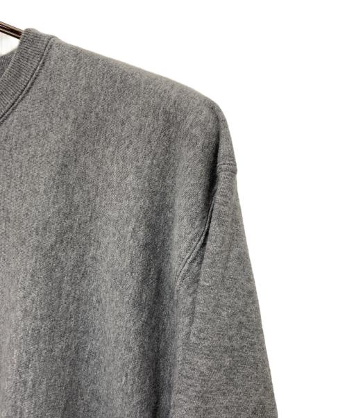 AURALEE（オーラリー）AURALEE (オーラリー) SUPER MILLED SWEAT P/O ライトグレー サイズ:3の古着・服飾アイテム