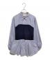 UNITED ARROWS（ユナイテッドアローズ）の古着「ニットビスチェ コンビ シャツ」｜ネイビー×ブルー