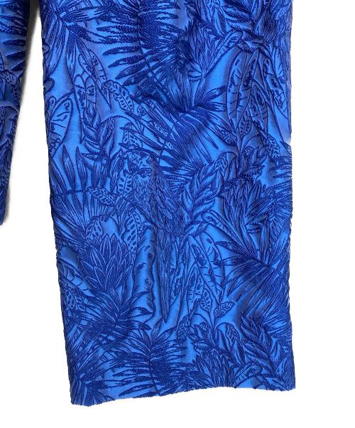 TOMORROWLAND .B（トゥモローランド ビー）TOMORROWLAND .B (トゥモローランド ビー) CLERICIジャカード ワイドパンツ ブルー サイズ:36の古着・服飾アイテム