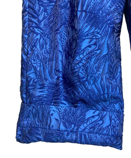TOMORROWLAND .B（トゥモローランド ビー）TOMORROWLAND .B (トゥモローランド ビー) CLERICIジャカード ワイドパンツ ブルー サイズ:36の古着・服飾アイテム
